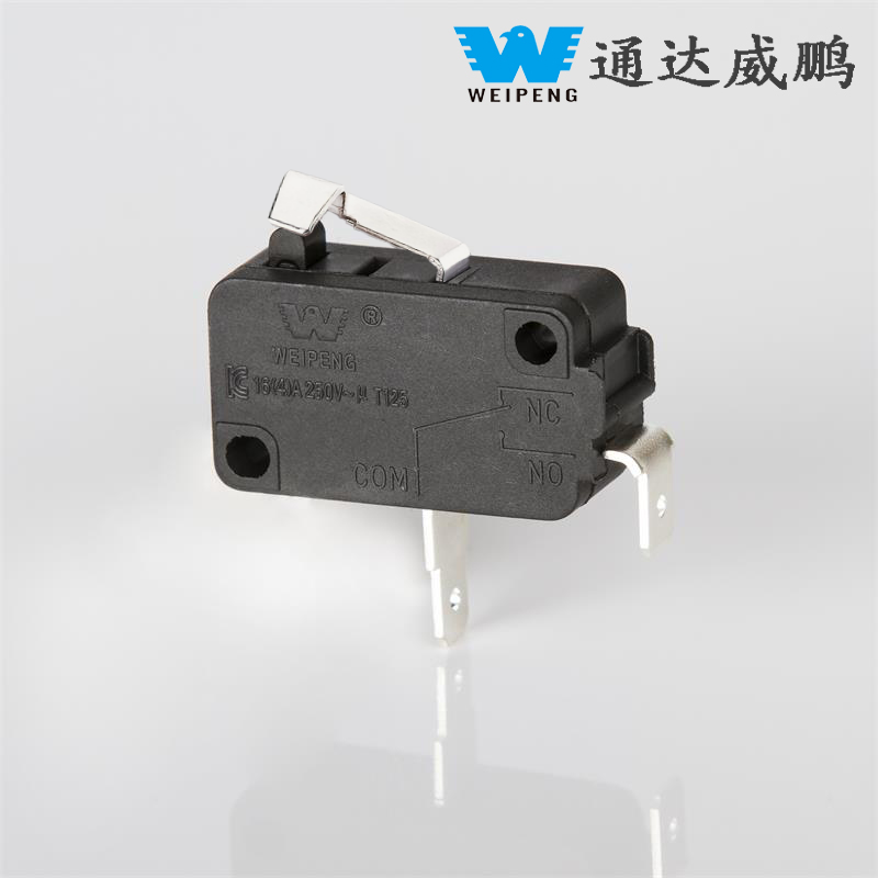 Microinterruptor de reinicialização de micro-ondas com alça de arco 16A