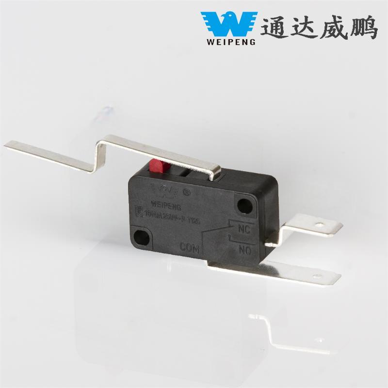 Microinterruptor resistente a altas temperaturas e 2 pinos 16A para eletrodomésticos