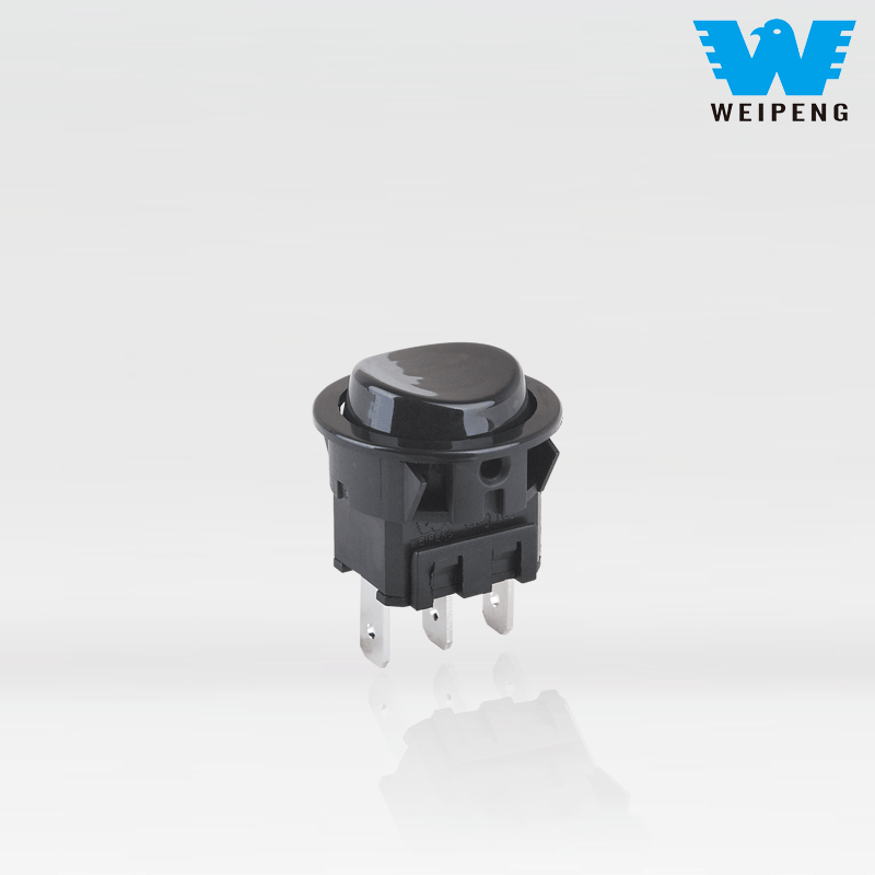 Como usar o interruptor oscilante de 3 pinos?