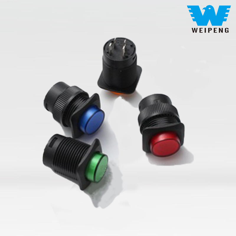 Botão iluminado com lâmpada | Interruptor de botão aceso confiável para controle de equipamento