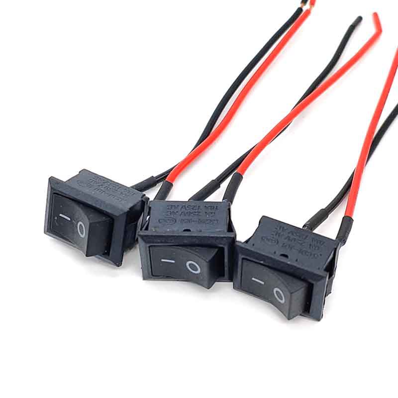 Interruptor de alavanca de solda PCB de dois pinos de 21 * 15 mm