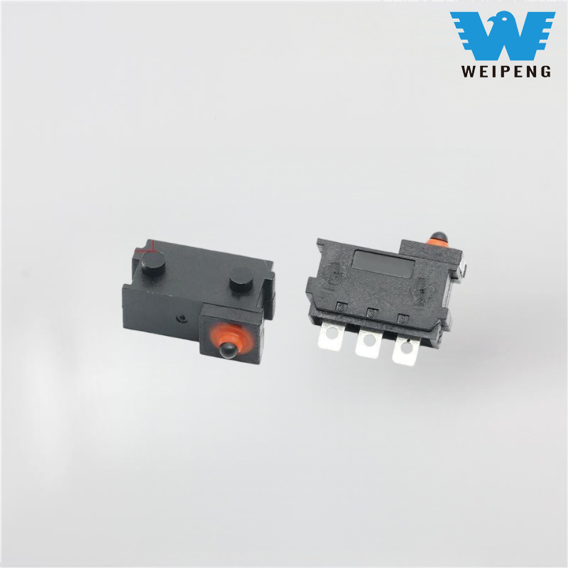 Fechadura da porta do carro e microinterruptor do capô