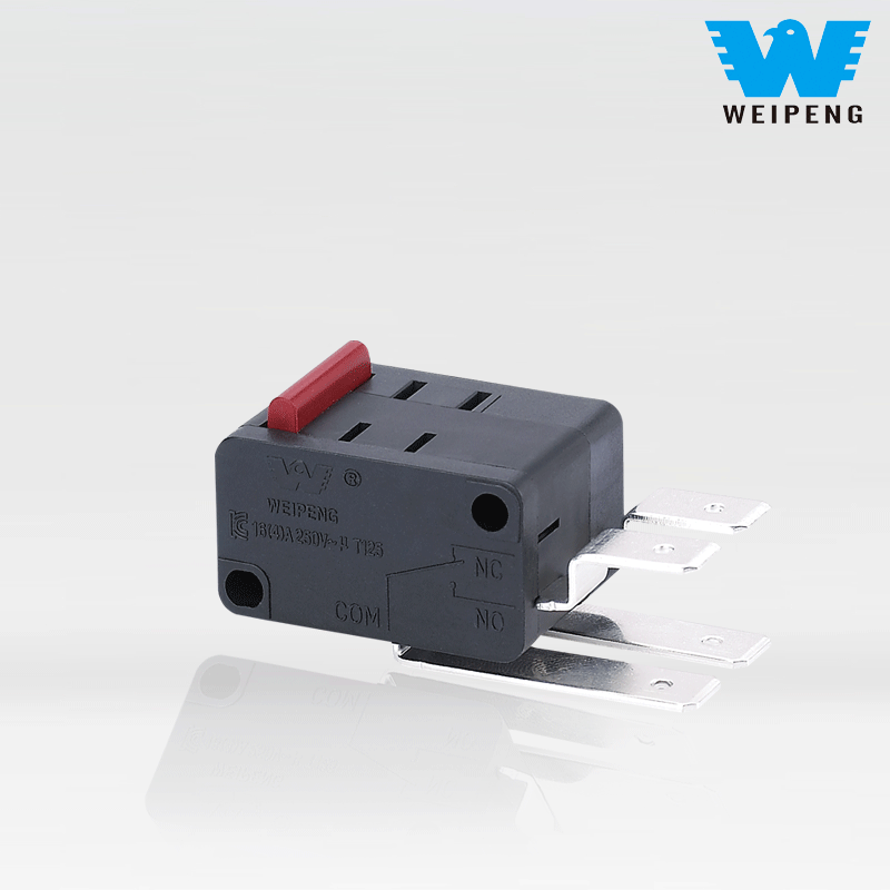 Interruptor de máquina de limpeza de redefinição de curso integrado de link duplo