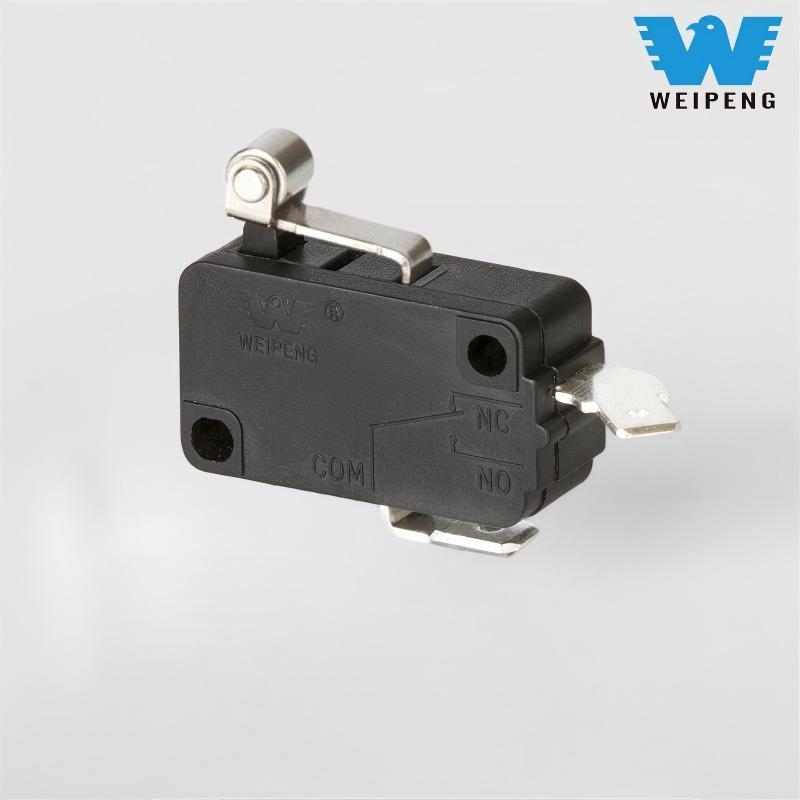 Microinterruptor de roda curta de venda direta da fábrica Microinterruptor
