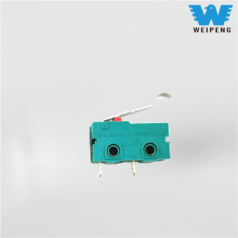 Microinterruptor 5A sem alça/cabo curto/cabo longo