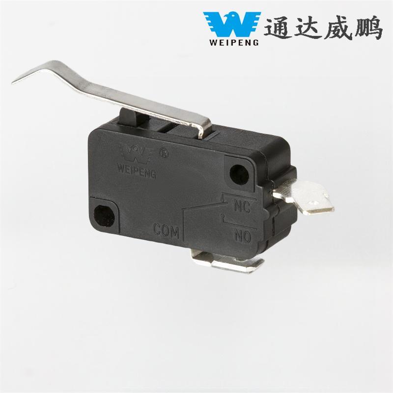 Microinterruptor de reinicialização automática de alta corrente para eletrodomésticos