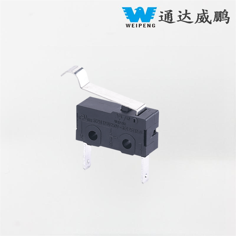 HK-04G-L Microinterruptor de reinicialização normalmente fechado de 2 pinos à prova de poeira 5A