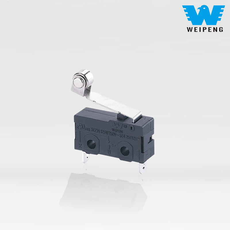 Mini microinterruptor do batedor de ovos com alavanca de rolo à prova de poeira HK-04G-L