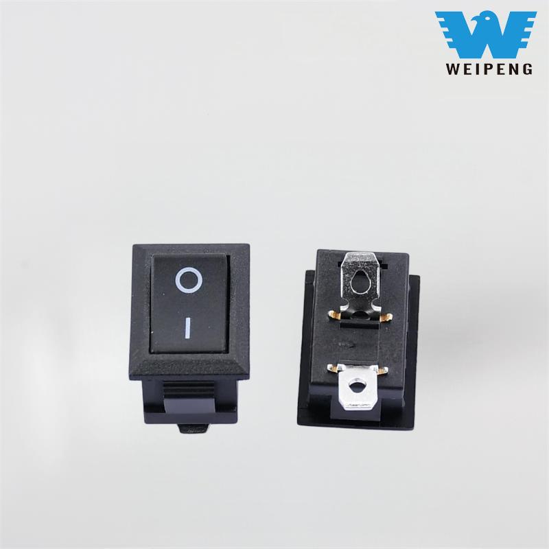 Kcd115*21mm Interruptor oscilante inclinado de duas posições com pernas dobradas