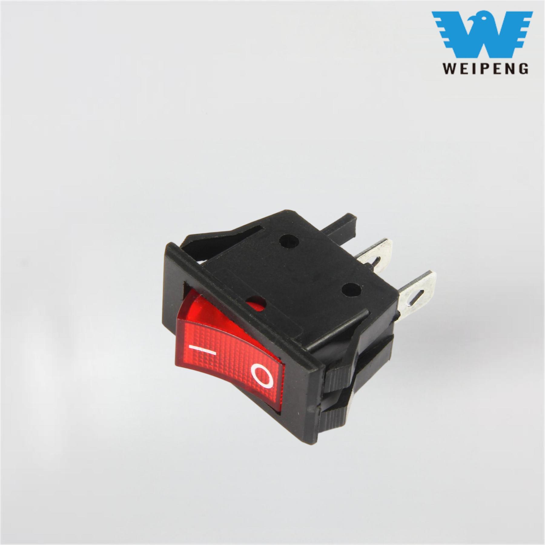 Interruptor oscilante elétrico de panela quente de pino Kcd32