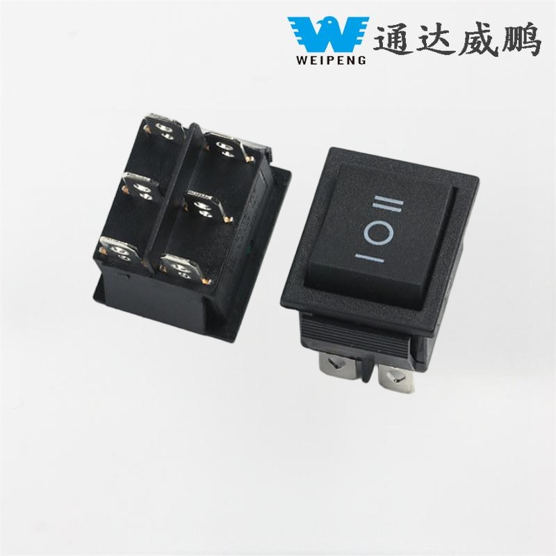 KCD4 Rocker Switch 31*25mm Contatos de Prata 16A 250V