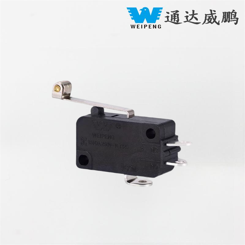 Interruptor de botão de limite de deslocamento com alavanca/sem alavanca