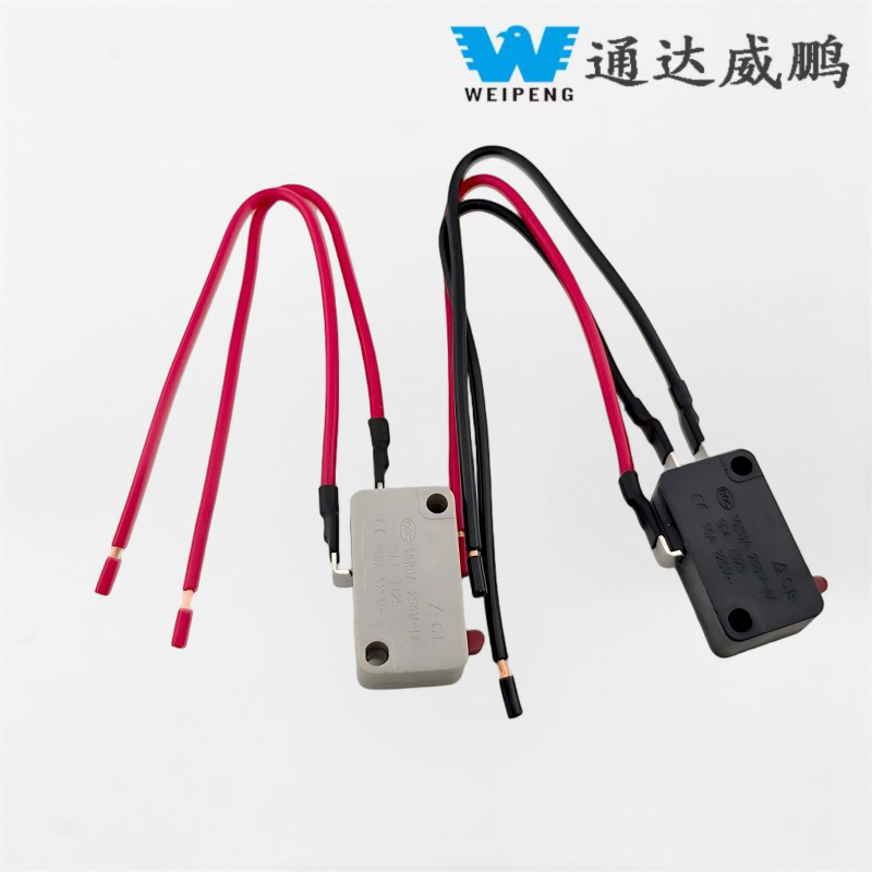 Microinterruptor com fio para máquina de lavar carro