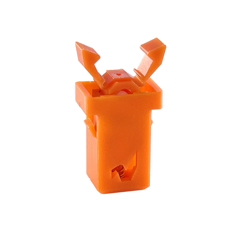 Caixa de palito trava caixa de tecido interruptor laranja