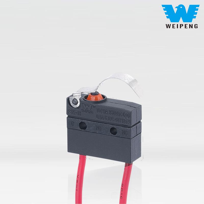 Micro interruptor à prova d'água FSK-18 WEIPENG Micro interruptor para motocicleta