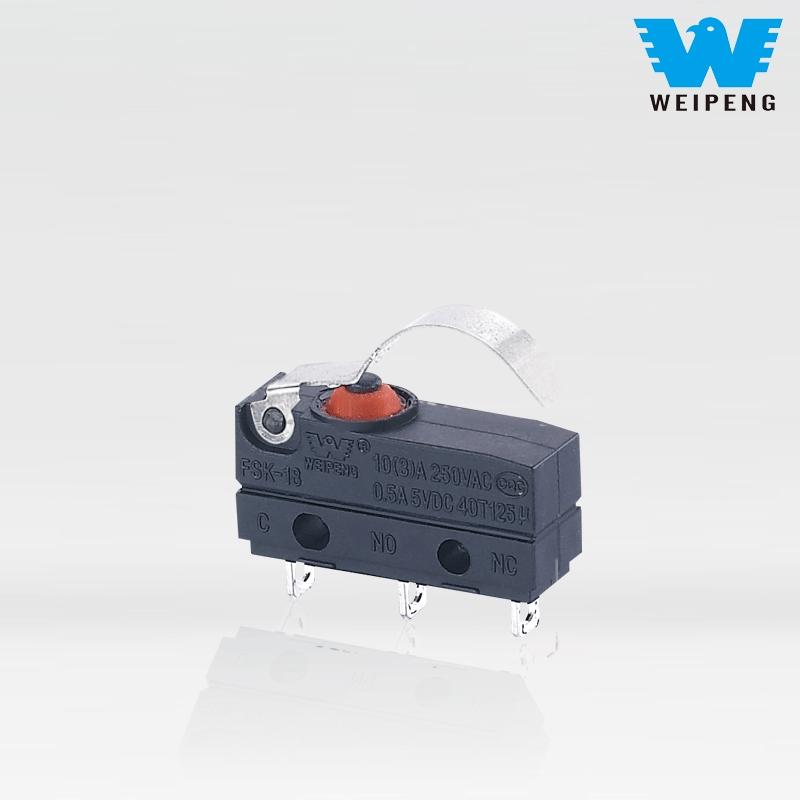Microinterruptor Weipeng IP67 à prova d'água e à prova de poeira